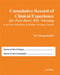 Cumulative Record Of Clinical Experience For Post Basic Bsc Nursing (As Per The Guid.Of Ind.Nur.Cou) by Titi Mangalathil