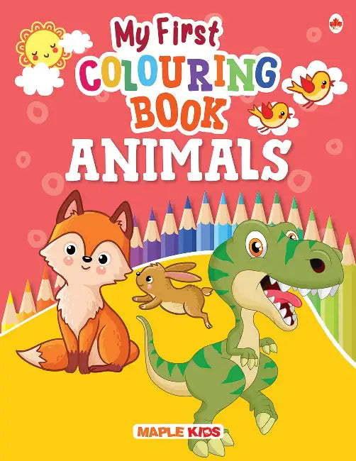 My First Colouring Book Animals by Maple Press In House