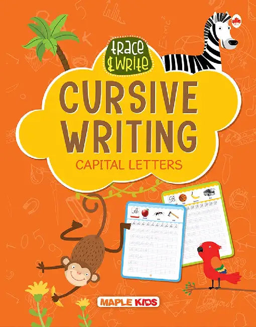 Cursive Writing-Trace & Write (Capital Letter) by Maple Press In House