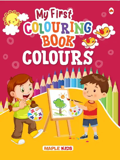 My First Colouring Book Colours by Maple Press In House