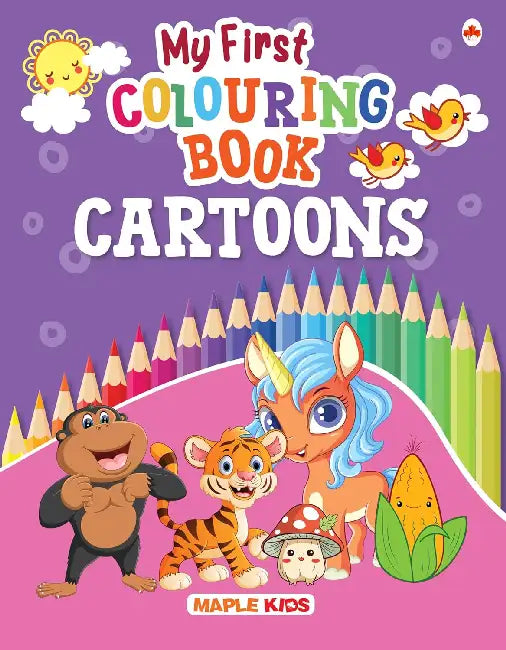 My First Colouring Book Cartoons by Maple Press