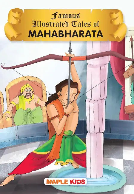 Famous Illustrated Tales Of Mahabharata by Maple Press In House