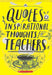 Quotes And Inspirational Thoughts For Teachers