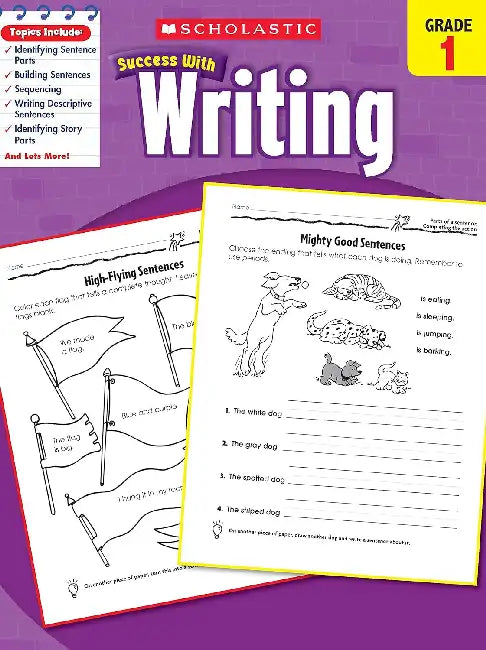 Scholastic Success With Writing Grade-1 by Lisa Molengraft