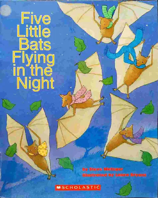 Five Little Bats Flying In The Night