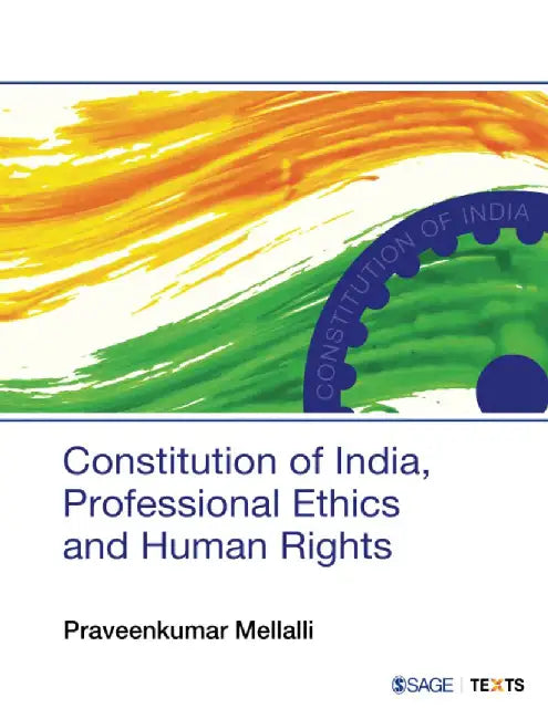 Constitution of India Professional Ethics and Human Rights by Praveenkumar Mellalli