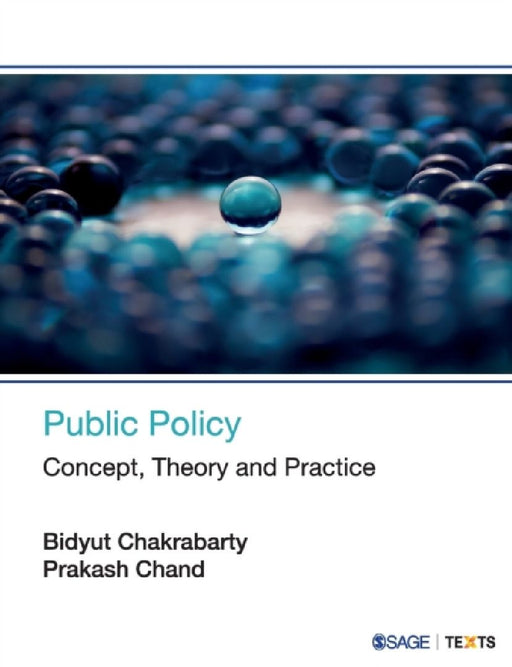 Public Policy: Concept Theory and Practice by Bidyut Chakrabarty