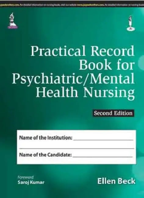Practical Record Book For Psychiatric  by Beck Ellen