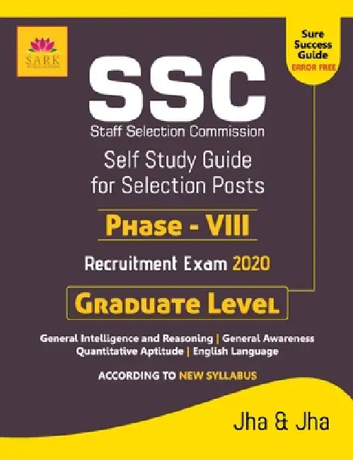 Ssc Graduate Level Phase VIII by Jha and Jha
