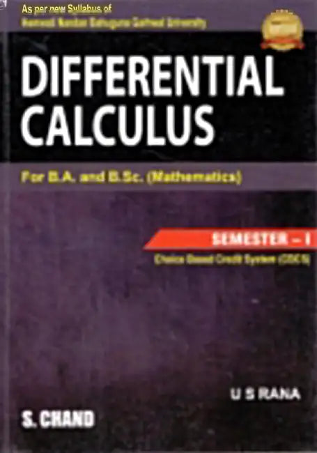 Differential Calculus by U.S.Rana