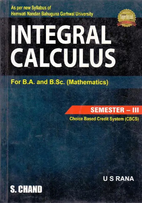 Integral Calculus by U.S.Rana