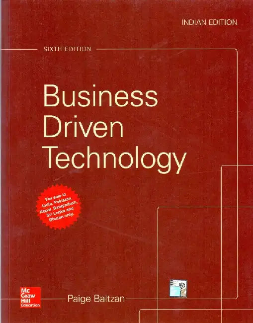 Business Driven Technology, 6e by Baltzan P.