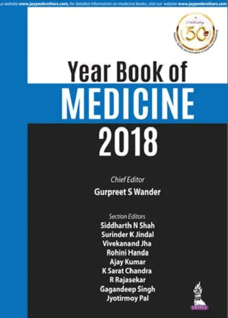 Year Book Of Medicine 2018 by Gurpreet S Wander