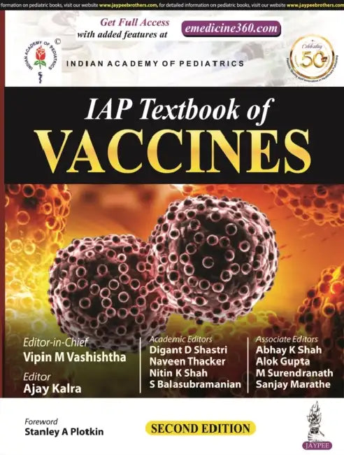 Iap Textbook Of Vaccines by Vipin M Vashishtha
