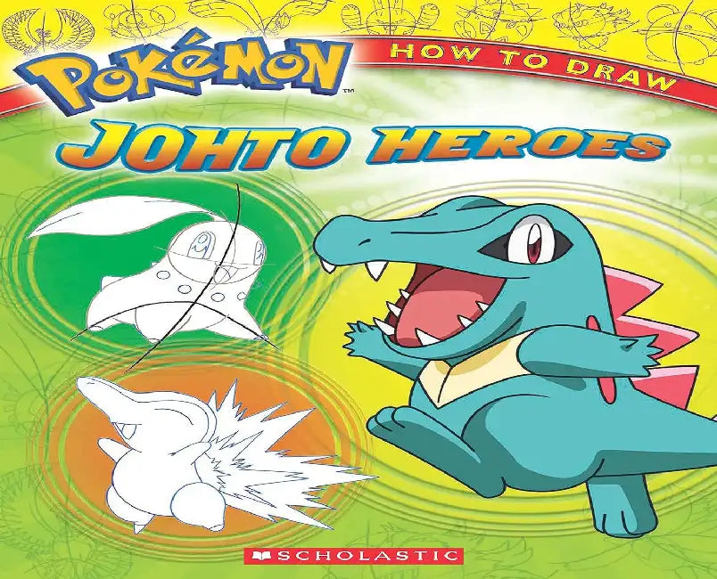 Pokemon: How To Draw Johto Heroes by Ron Zalme