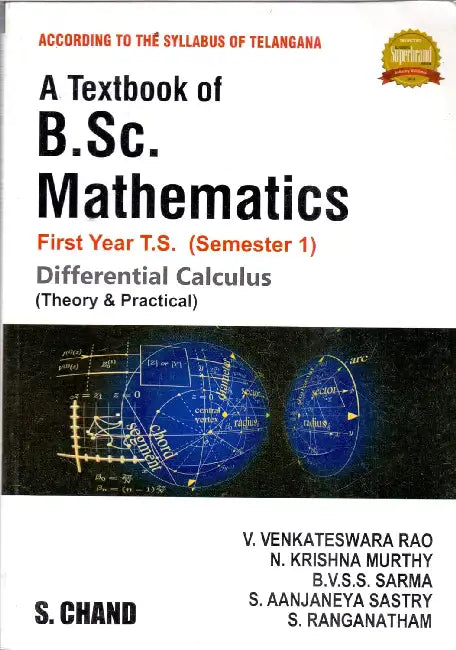 B.Sc. Maths-Diff. Cal 1 Year-1 Sem.-Telangana by V Venkateswara Rao