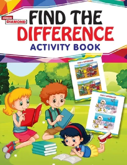 Find The Diffrence Activity Book by Priyanka