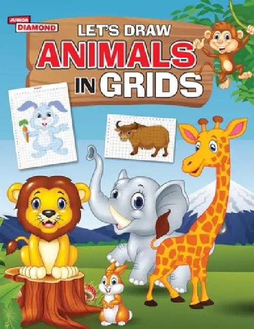 Let's Draw Animals in Grids by Priyanka