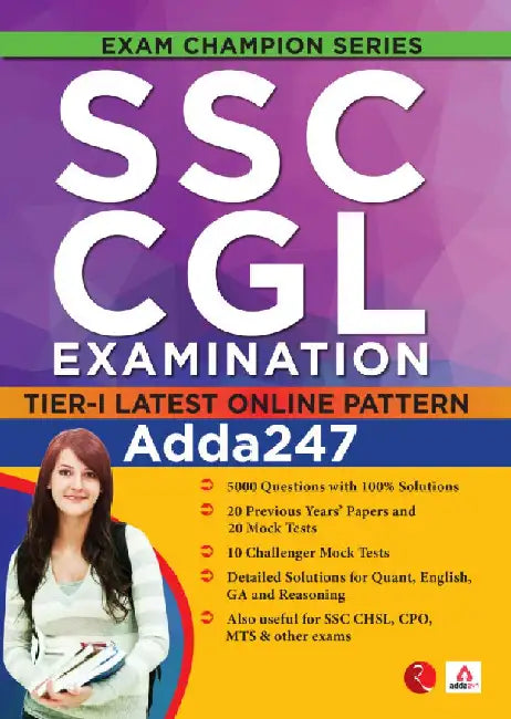Ssc Cgl Examination Tier-I Latest Online Pattern by Adda247