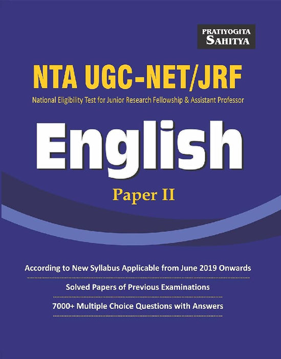 NTA UGC NET English Paper II  by Vivekanand Jha