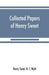 Collected papers of Henry Sweet by Henry Sweet, H. C. Wyld