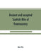 Ancient and accepted Scottish Rite of freemasonry by Albert Pike
