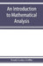 An introduction to mathematical analysis by Frank Loxley Griffin
