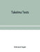 Takelma texts by Edward Sapir