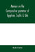 Memoir on the comparative grammar of Egyptian, Coptic & Ude by Hyde Clarke