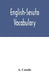 English-Sesuto vocabulary by A. Casalis