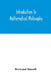 Introduction to mathematical philosophy by Bertrand Russell