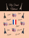 My French Notebook: Ruled 6 sections Notebook/Diary with some useful French expressions by Anchal Verma