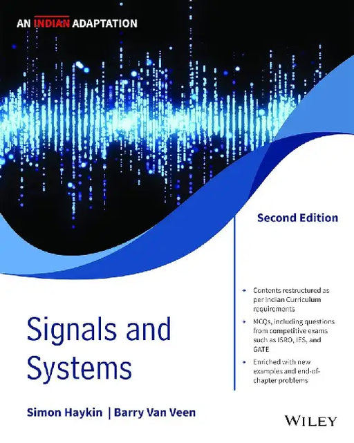 Signals and Systems, 2ed, An Indian Adaptation by Simon Haykin, Barry Van Veen
