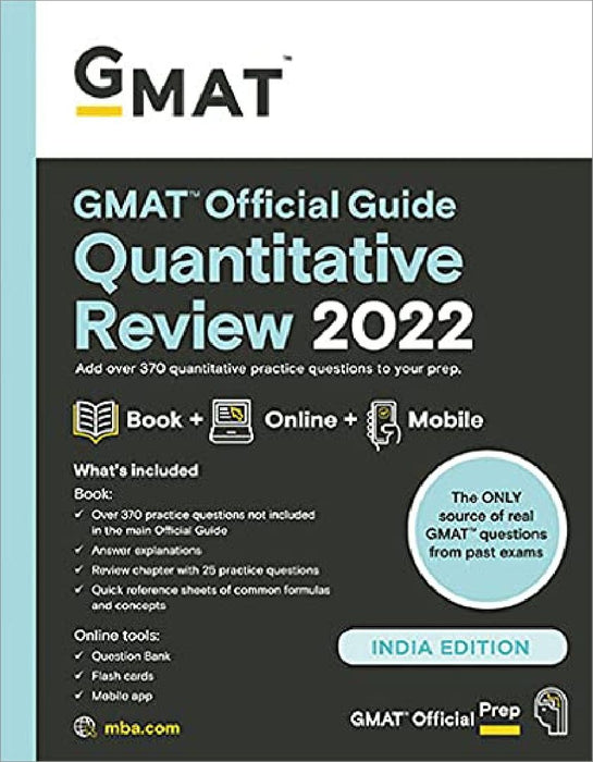 Gmat Official Guide Quantitative Review 2022 by Gmac