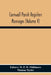 Cornwall Parish Registers Marriages (Volume V) by W. P. W. Phillimore