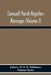 Cornwall Parish Registers Marriages (Volume I) by W. P. W. Phillimore