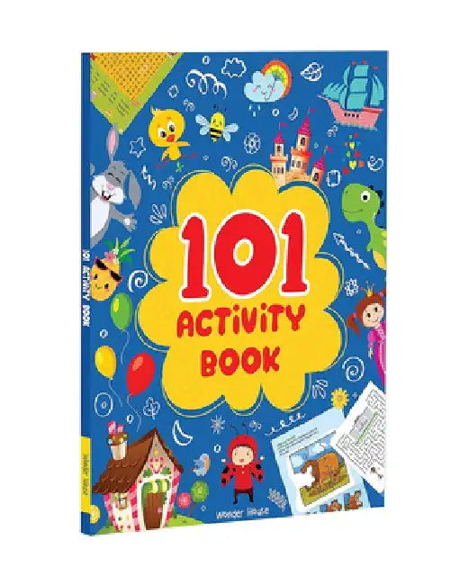 101 Activity Book (Logical Reasoning and Brain Puzzles) by Wonder House Books