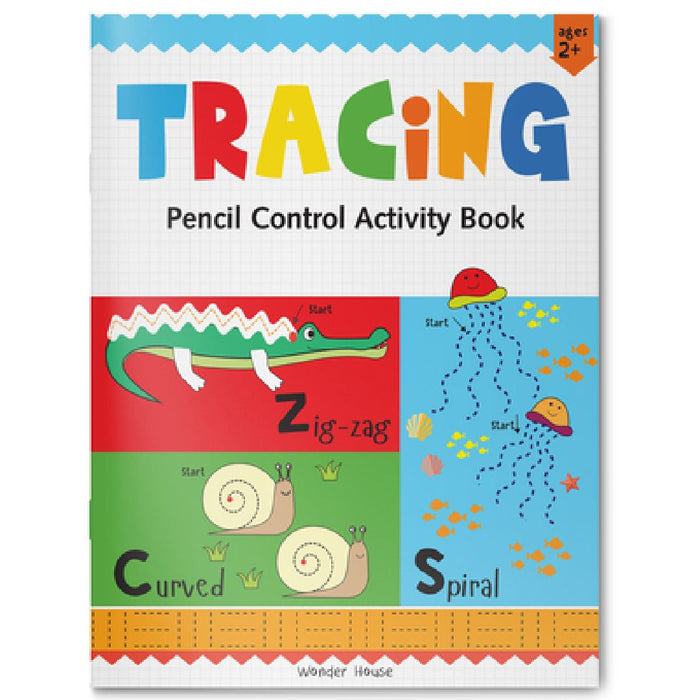 Tracing: Pencil Control by Wonder House Books