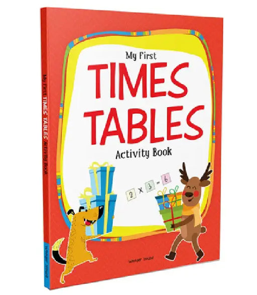 My First Times Tables Activity Book: Multiplication Tables from 1:20: Fun and Easy Math Activities for Children by Wonder House Books