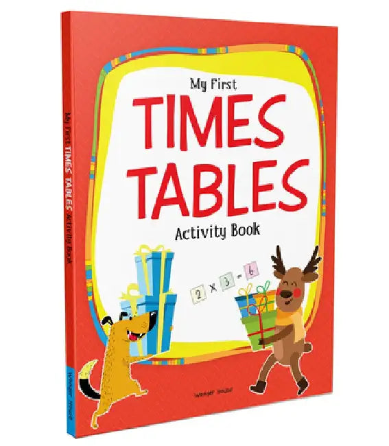 My First Times Tables Activity Book: Multiplication Tables from 1:20: Fun and Easy Math Activities for Children by Wonder House Books