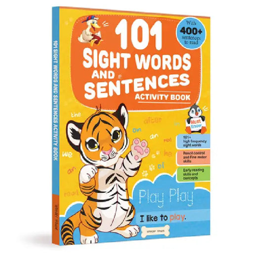 101 Sight Words and Sentence (with 400+ Sentences to Read) by Wonder House Books
