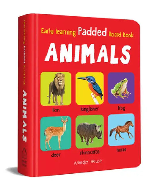 My Early Learning Padded Book of Animals by Wonder House Books