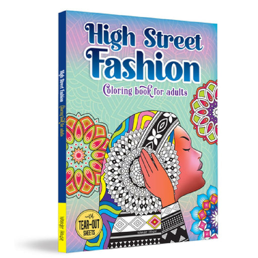 High Street Fashion: Coloring Book for Adults by Wonder House Books