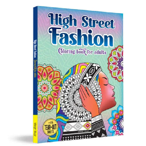 High Street Fashion: Coloring Book for Adults by Wonder House Books