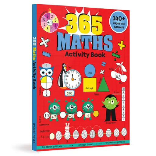 365 Maths Activity Book for Kids by Wonder House Books
