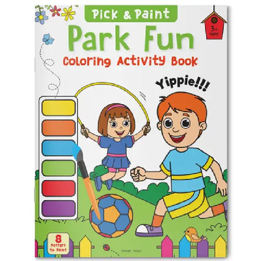 Park Fun: Pick and Paint Coloring Activity Book by Wonder House Books