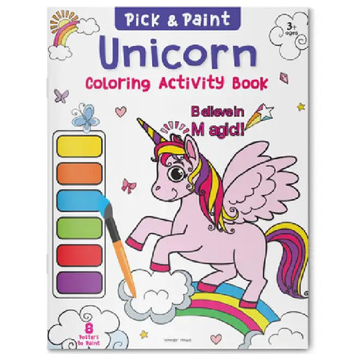 Unicorn: Pick and Paint Coloring Activity Book by Wonder House Books