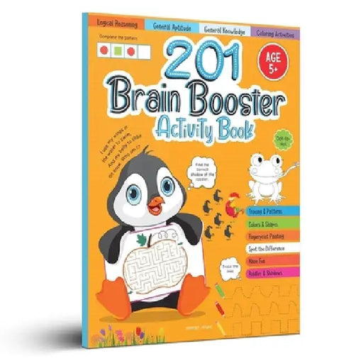 201 Brain Booster Activity Book: Fun Activities and Exercises by Wonder House Books