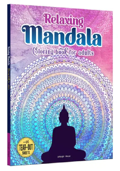 Relaxing Mandala: Coloring Book for Adults by Wonder House Books