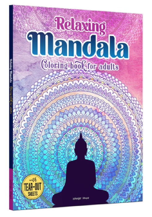Relaxing Mandala: Coloring Book for Adults by Wonder House Books